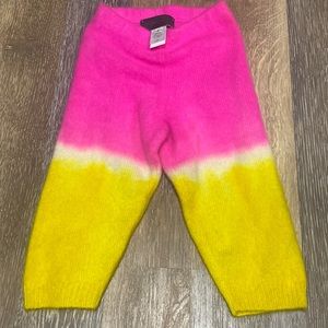 The Elder Statesman Cashmere cozy pants size 4T